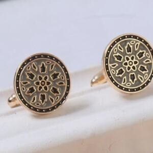 Mandala Cufflinks